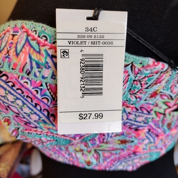 SHADE & Shore  Bandeau Swim Top - Picture 6 of 6